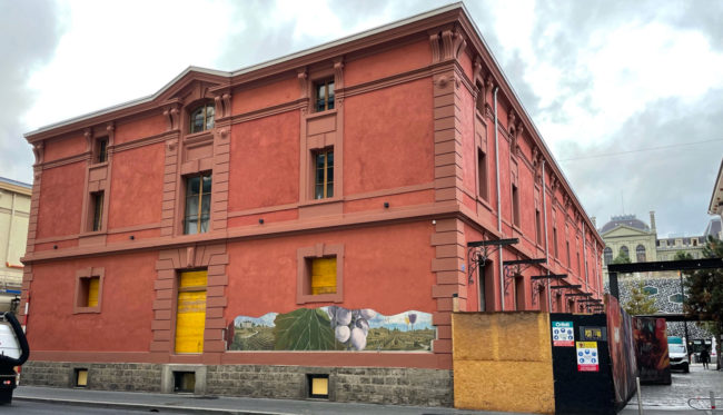 Enduit fin à la chaux pour façade